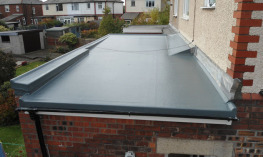 New GRP roof Hackney